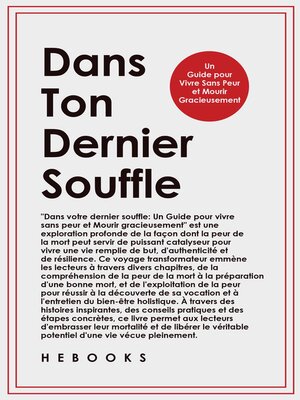 cover image of Dans Ton Dernier Souffle